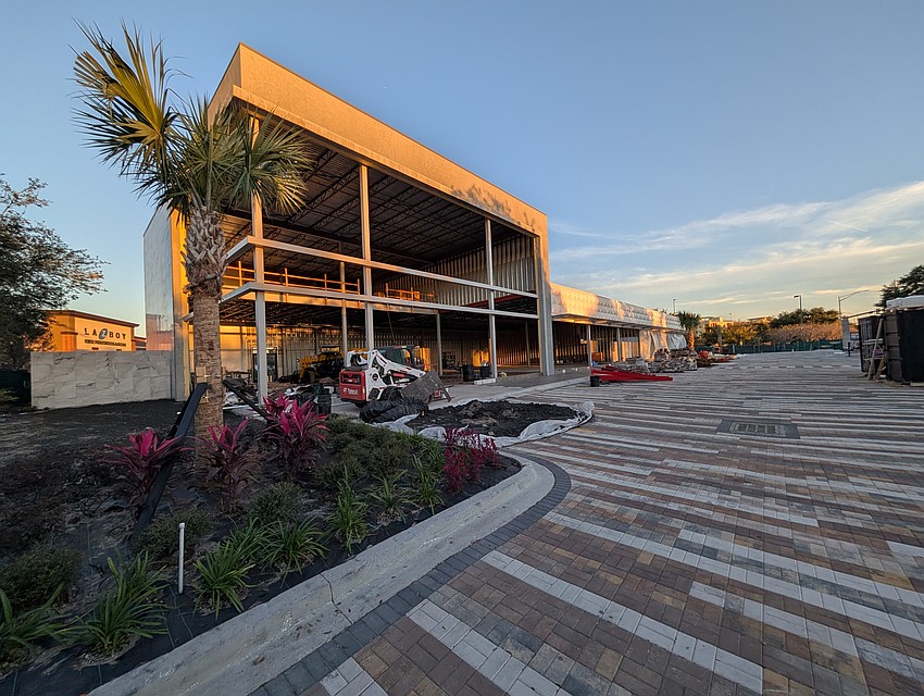 Town Center II is a strip shopping center under construction at 4907 Big Island Drive.