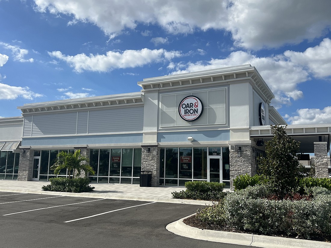 Oar & Iron Raw Bar & Grill is at 8710 US 301 North, Unit 120, in Parrish.