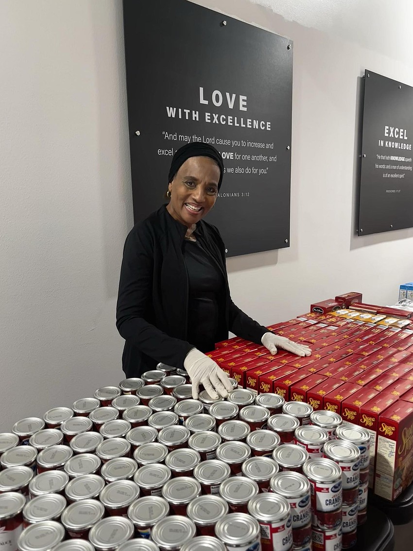Calvary Christian Church of Palm Coast distributed the food on Sunday, Nov. 16 after their church service. Courtesy photo Calvary Christian Church of Palm Coast distributed the food on Sunday, Nov. 16 after their church service. Courtesy photo