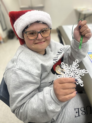 The Arc of Volusia is selling Christmas ornaments to help fundraise for a new van. Courtesy photo