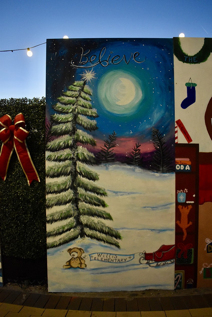 This is Robert Willis Elementary School's entry for the annual UTC Holiday Greeting Card Contest.
