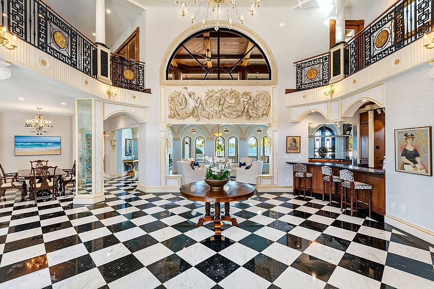 The home is filled with Old World artistry.