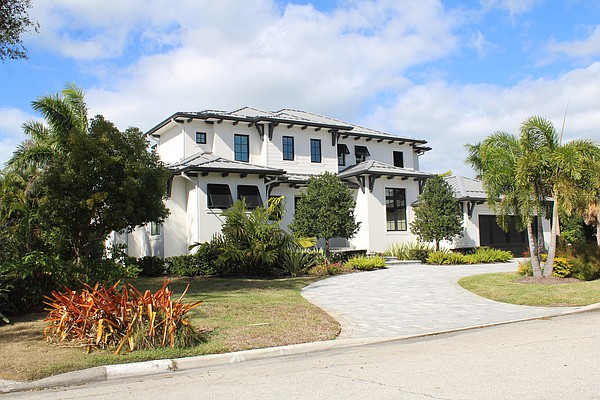 The home at 612 Mourning Dove Drive was built in 2022 and has four bedrooms, five-and-a-half baths, a pool and 4,886 square feet of living area.