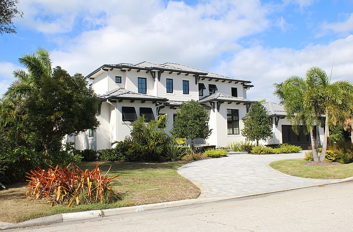The home at 612 Mourning Dove Drive was built in 2022 and has four bedrooms, five-and-a-half baths, a pool and 4,886 square feet of living area.