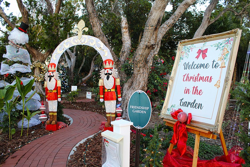 Musical performances will continue throughout the month on certain nights at Christmas in the Garden outside Longboat Island Chapel.