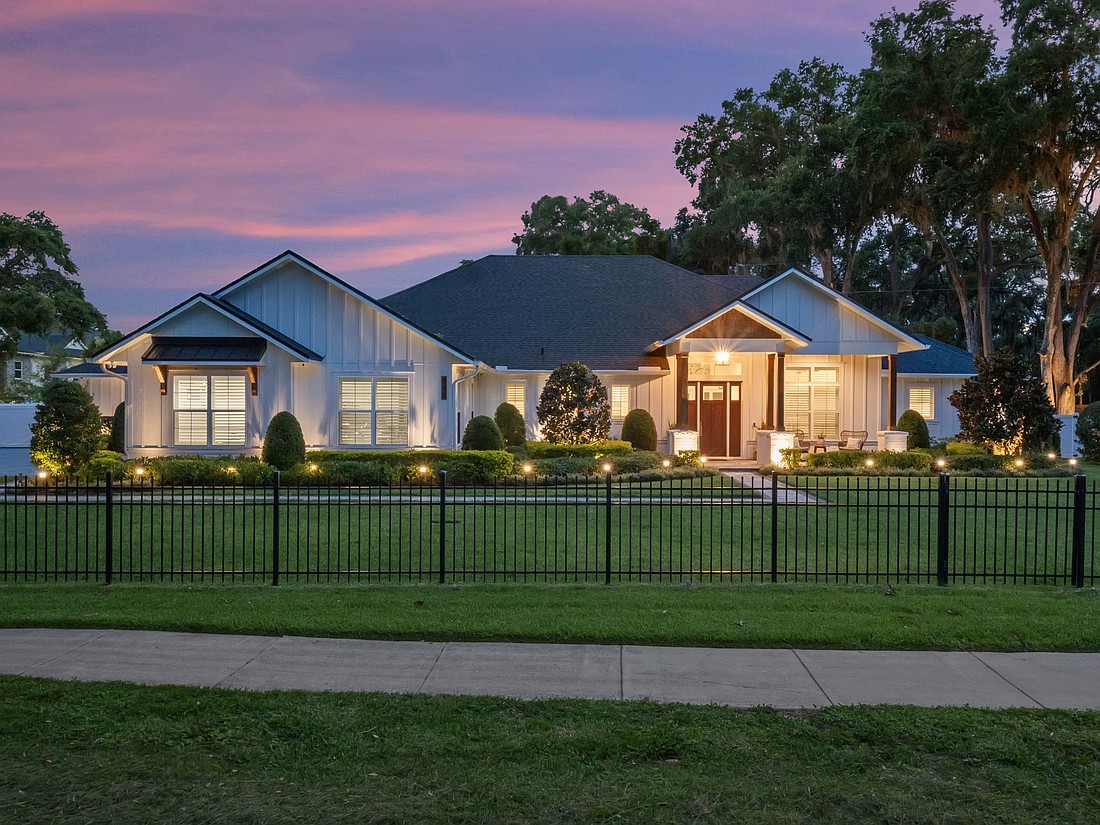 The home at 340 Lakeview Road, Winter Garden, sold Nov. 24, for $2,500,000. It was the largest transaction in Winter Garden from Nov. 24 to 30. The sellers were represented by Kim Beck Diaz, Corcoran Premier Realty.