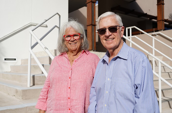 Lucie Lapovsky, president of the Longboat Key Democratic Club, and Nick Gladding, president of the Republican Club of Longboat Key, are two members of Miracle on the Key, a group which aims to find common ground among hot-button political issues.