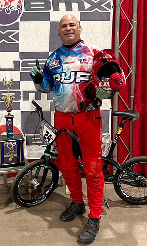 Palm Coast's Victor Ortiz at USA BMX Grand Nationals in Tulsa, Oklahoma. Courtesy photo