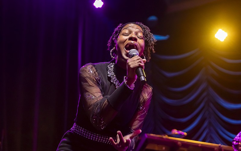 The Shaelyn Band, which opens the Lakewood Ranch Blues Fest Dec. 6 at Waterside Place, is led by singer Shaelyn Mulberry.