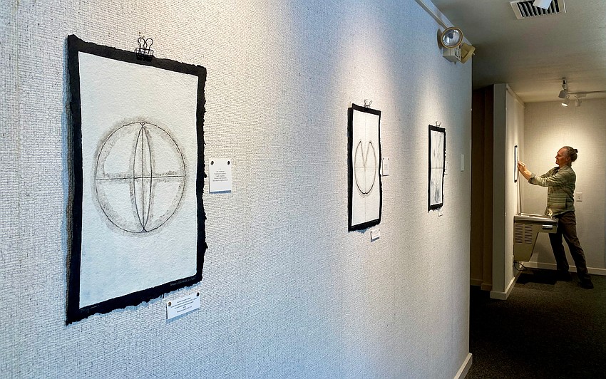 The first piece in JC Wayne's painting series 