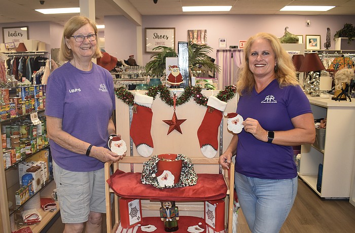 Laura Oliff-Maxey and Barbara Braun