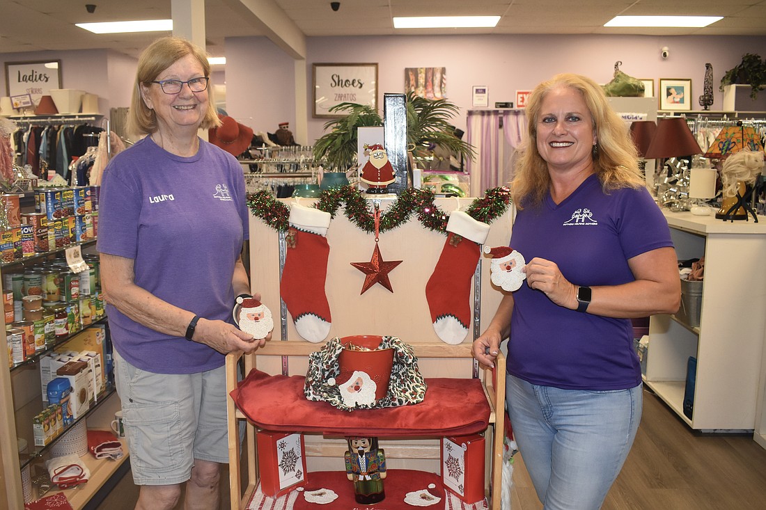 Laura Oliff-Maxey and Barbara Braun