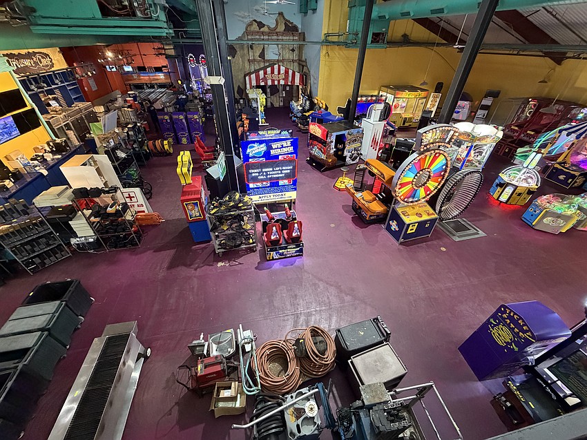 The games are being auctioned to the general public or other arcade operators. Items not for sale will be used at other Adventure Landing locations across the country.
