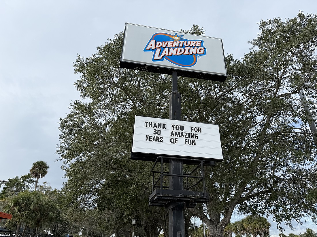 Adventure Landing’s closing credits. The land at 1944 Beach Blvd. will soon be used for apartments and retail.