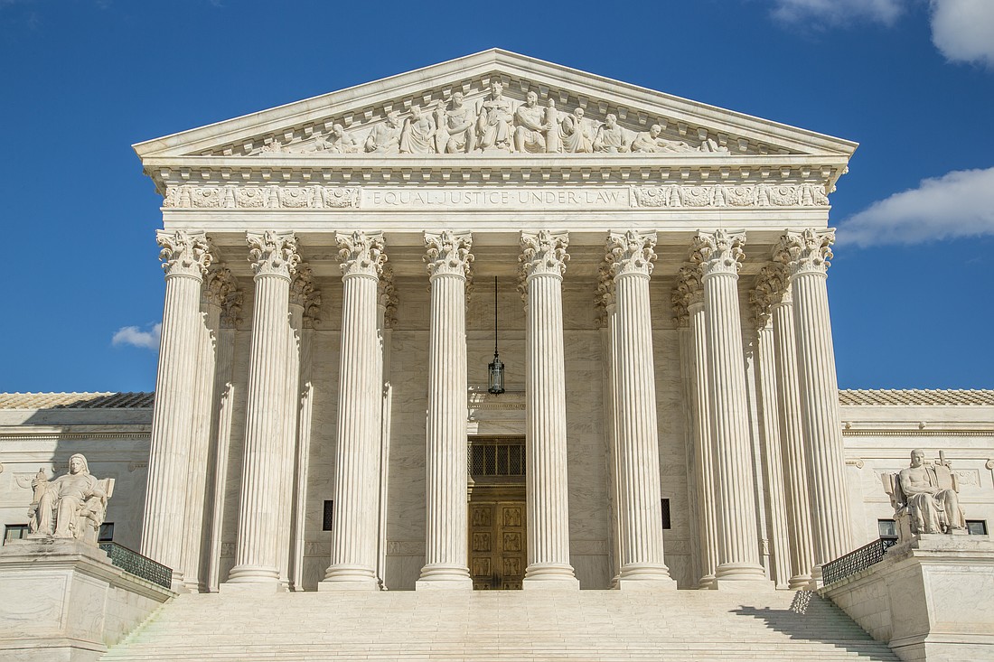 The U.S. Supreme Court building in Washington, D.C.