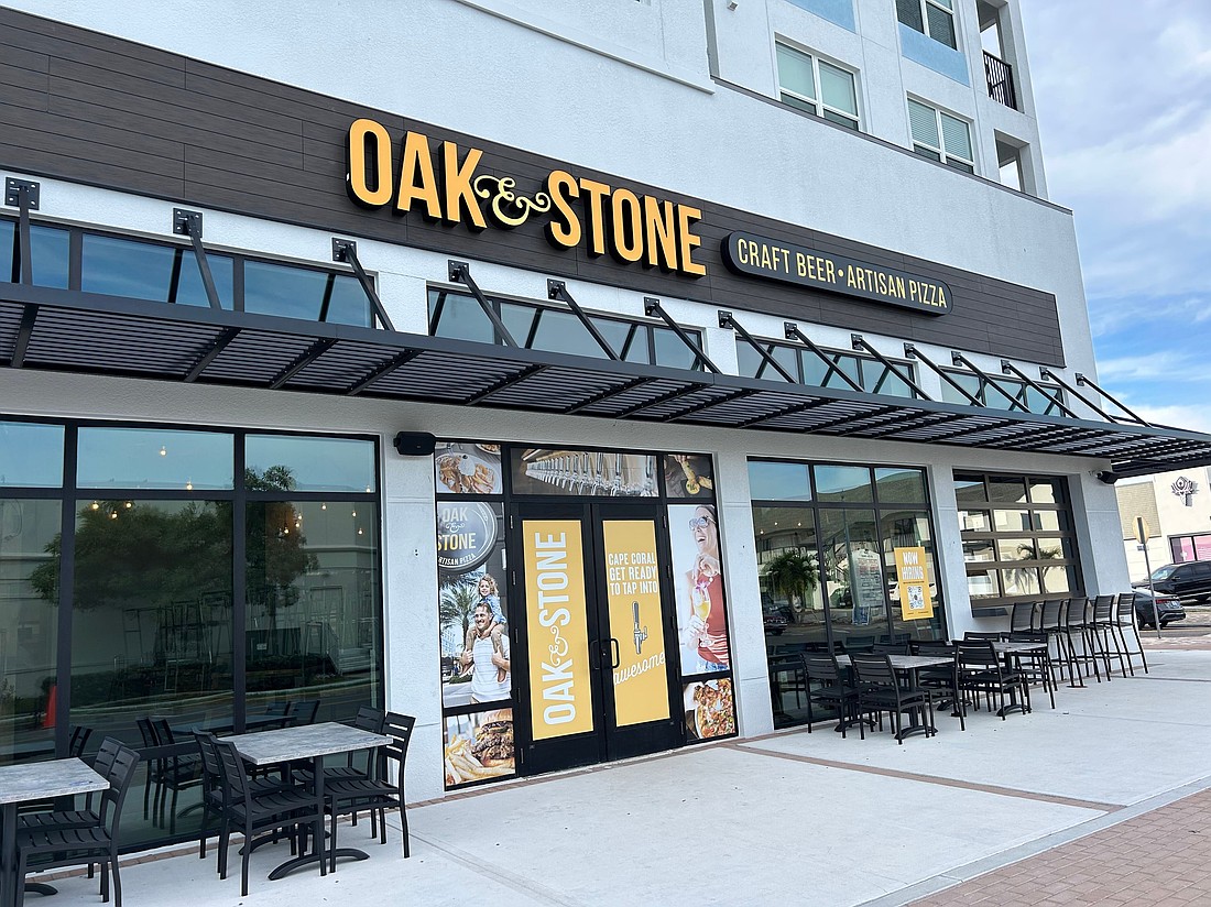 Oak & Stone's new Cape Coral restaurant is set to open Dec. 17.