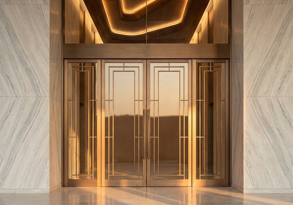 A rendering of the entry way for Elliott Towers, a proposed 740-foot, 70-story mixed-use building that would be the tallest structure in downtown Tampa if approved.