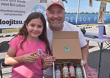 The idea for Moo-Jitsu was a collaboration between 9-year-old Olivia Whitman and her father Brandon Whitman in October of last year. They launched the business in August.