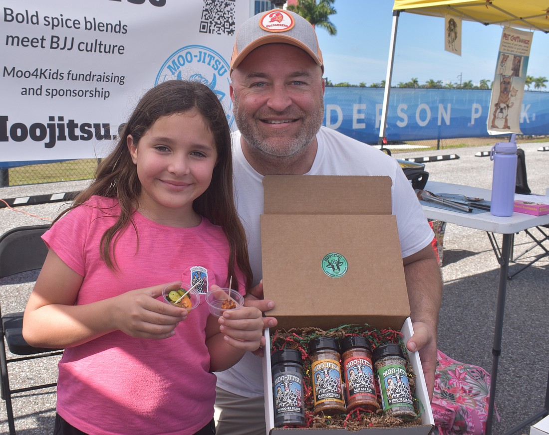 The idea for Moo-Jitsu was a collaboration between 9-year-old Olivia Whitman and her father Brandon Whitman in October of last year. They launched the business in August.