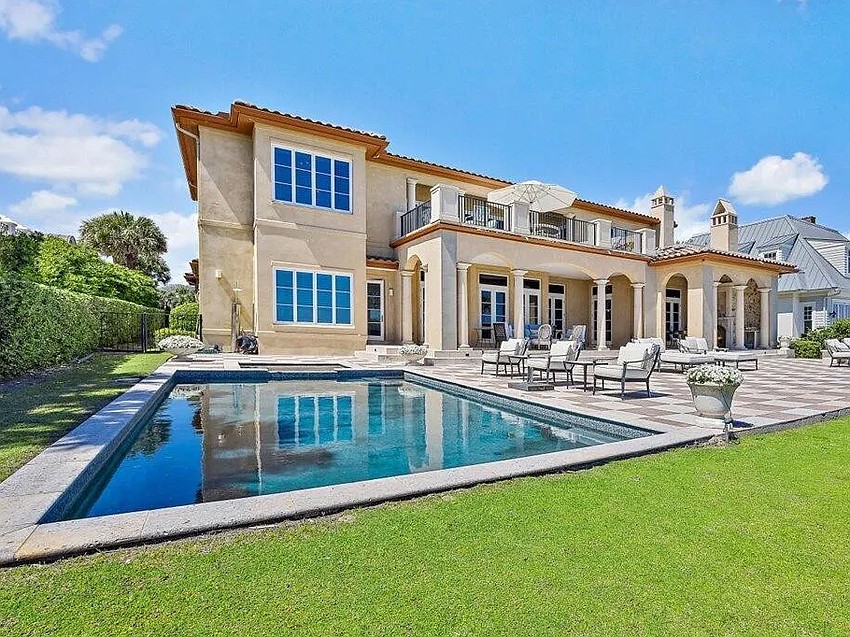 The oceanfront home at 57 Ponte Vedra Blvd. was built in 2008.
