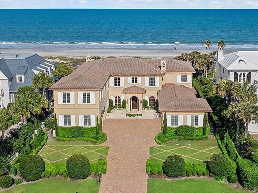 The oceanfront home at 57 Ponte Vedra Blvd. in Ponte Vedra Beach sold for $18.75 million.