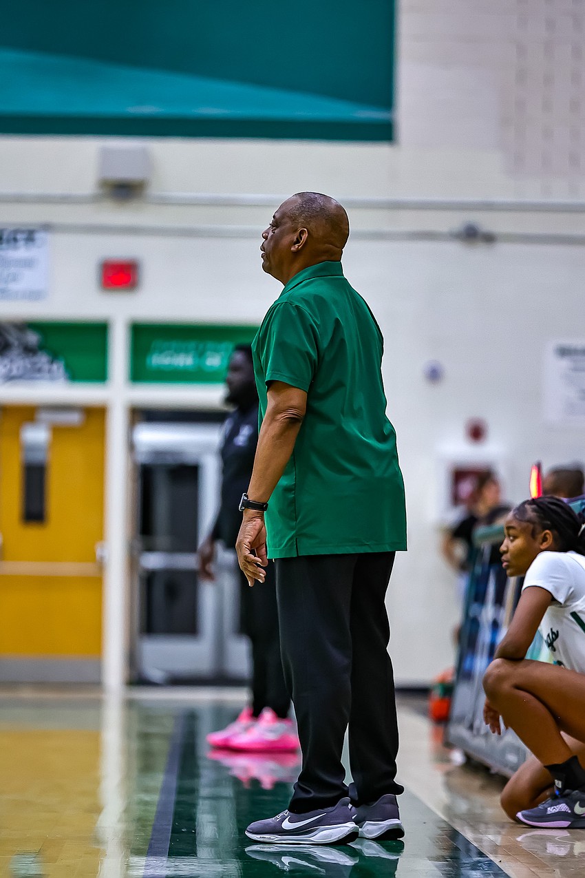 FPC girls basketball coach George Butts. Photo by Keishia McLendon