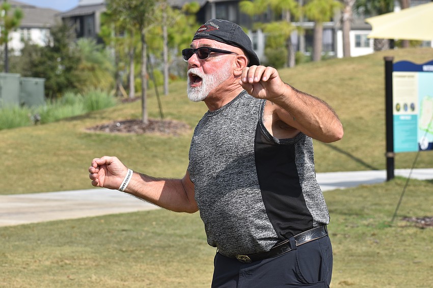 Arcadia's Craig Brogan says music frees his soul and allows him to dance in front of the crowd.