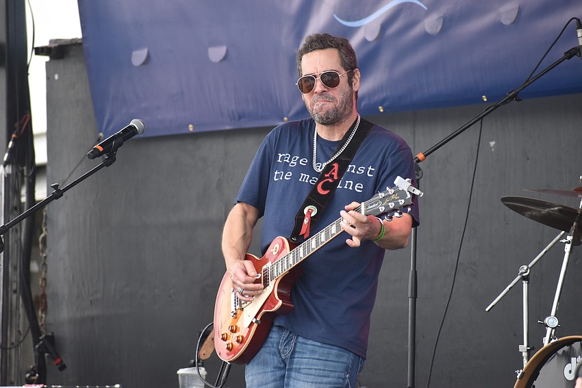 Albert Castiglia was raised in Miami and has worked with blues musician Junior Wells. He plays rock blues.