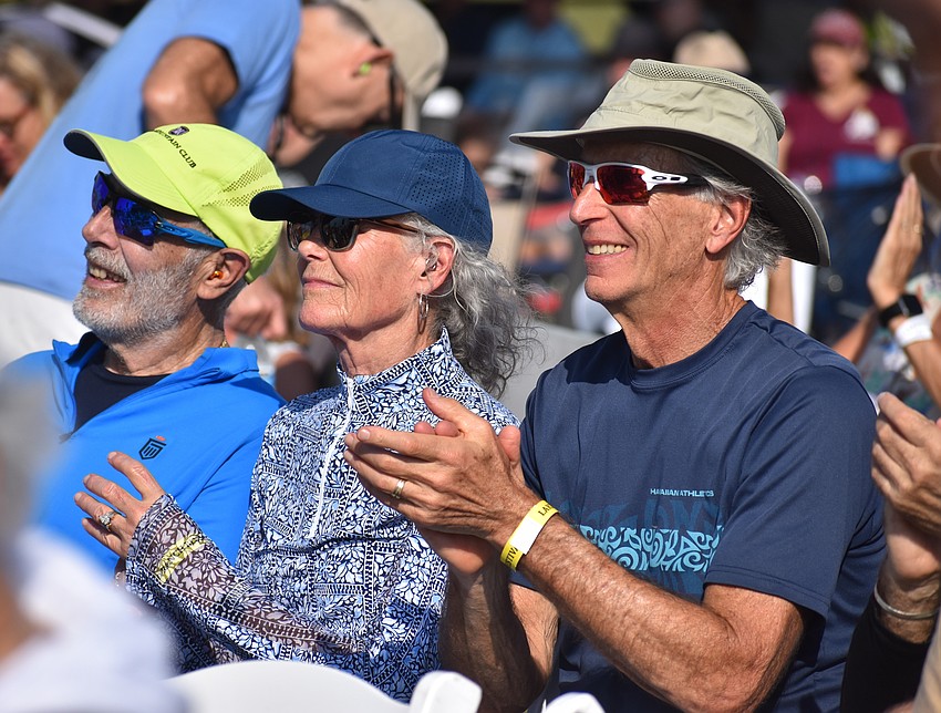 Lakewood Ranch's Jody and Gordon Hoffstein, along with John Stone from Colorado, describe the Lakewood Ranch Blues Festival as comfortable, fun and engaging.
