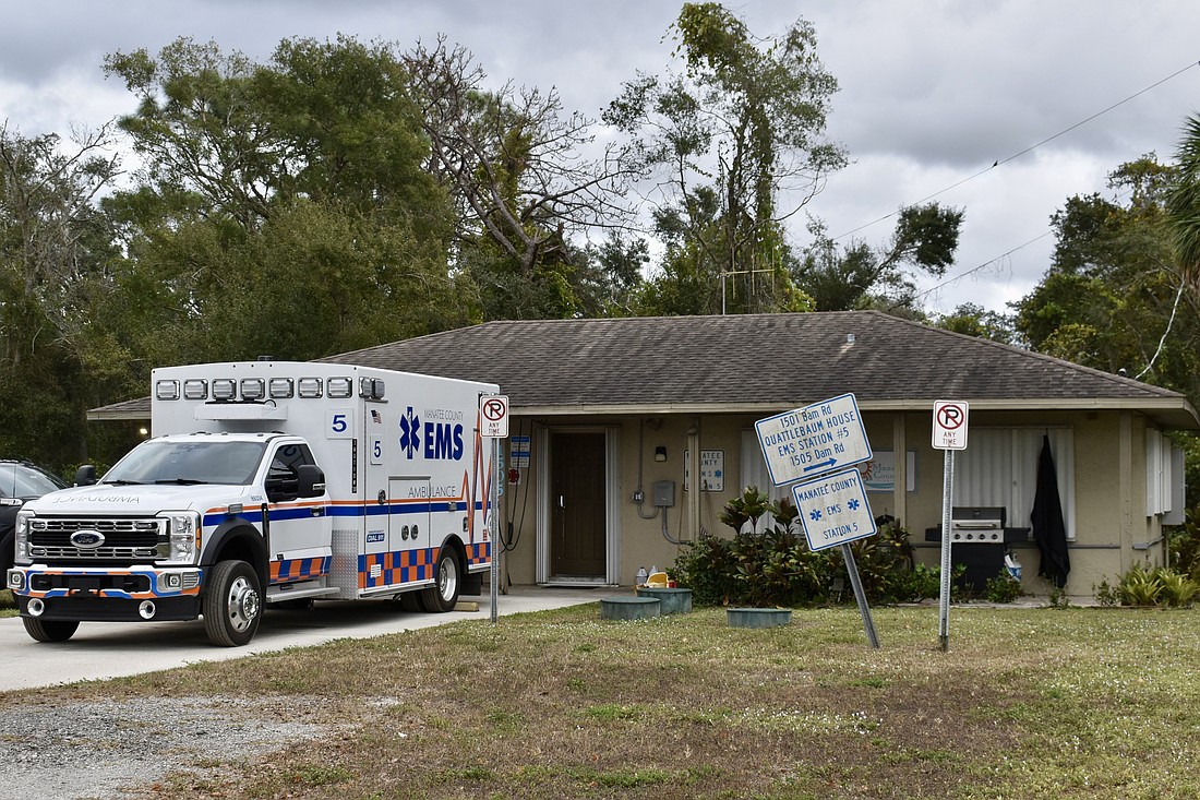 The Lake Manatee EMS station is due for a replacement. EMS moved into the space in 1982.