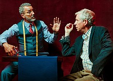 Paul Nicholas and David Cantor form an unlikely friendship in Florida Studio Theatre's "A Tailor Near Me."