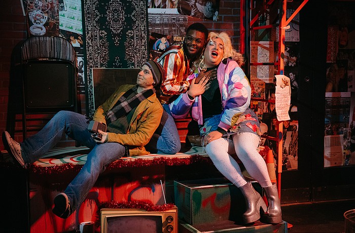 Struggling artists on New York's Lower East Side hope for better days in Sarasota Players' production of Jonathan Larson's "Rent."