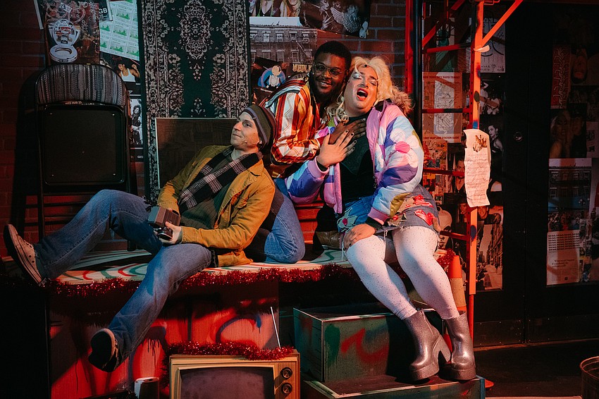 Struggling artists on New York's Lower East Side hope for better days in Sarasota Players' production of Jonathan Larson's 