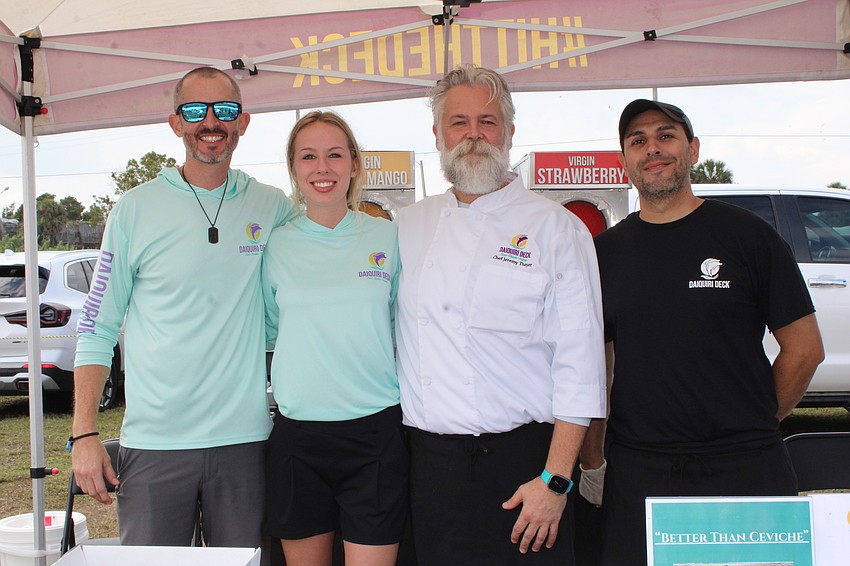 Ryan Matthews, Bailey Strunk, Chef Jeremy Thayer and Chef Jorge Martinez