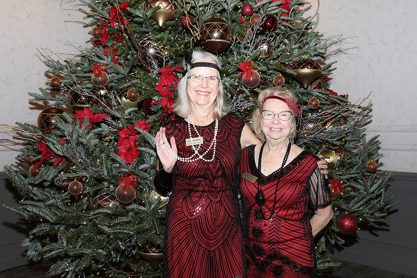 Sarasota Opera Guild VP Ina Goldberg and President Sherry Wheeler