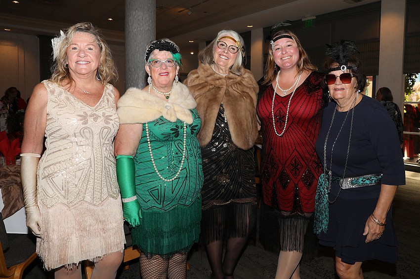 Kathy Poster, Glenda O'Brien, Samantha Schnittker, Kimberly Duke and Cherie Major