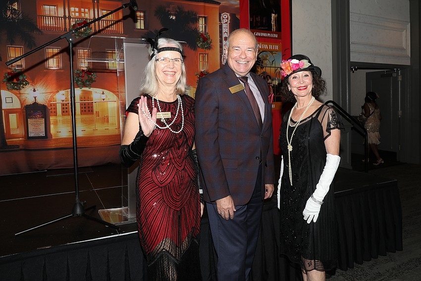 Ina Goldberg, General Manager Richard Russell and Arlene Dodd
