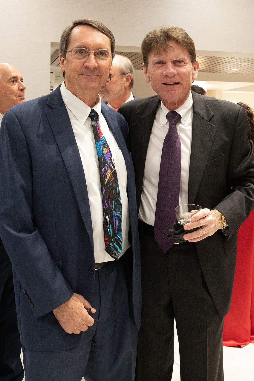 Kraig Koach and long-time friend Joe Wright.