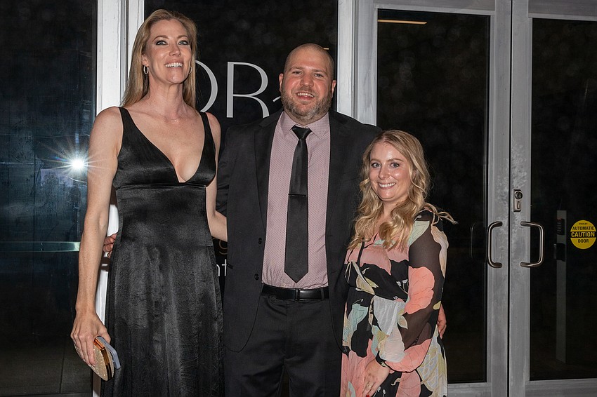 Megan Baxter with Kevin and Arianne Roberts