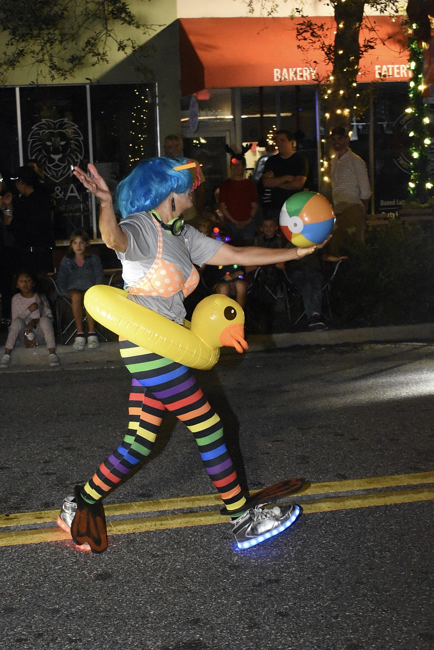 Susan Spinella showcases the fun of the water with YMCA.