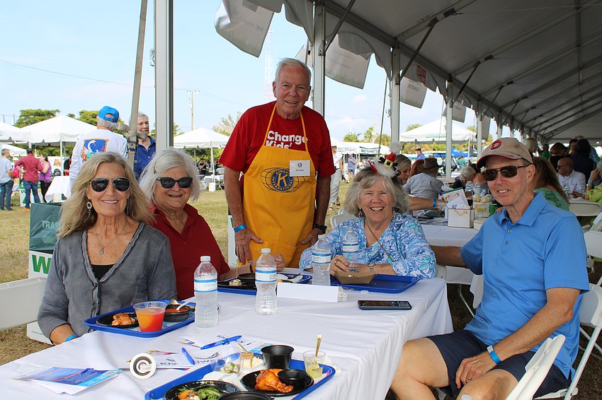 Kelly Ermold, Deborah Purdum, Bill Totten, Nancy Schroeder and Mike Purdum