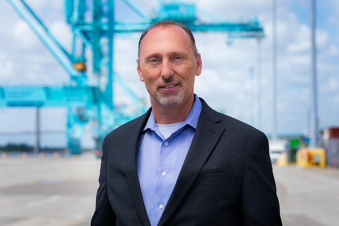 Jacksonville Port Authority Chief Operating Officer James Bennett in 2022.