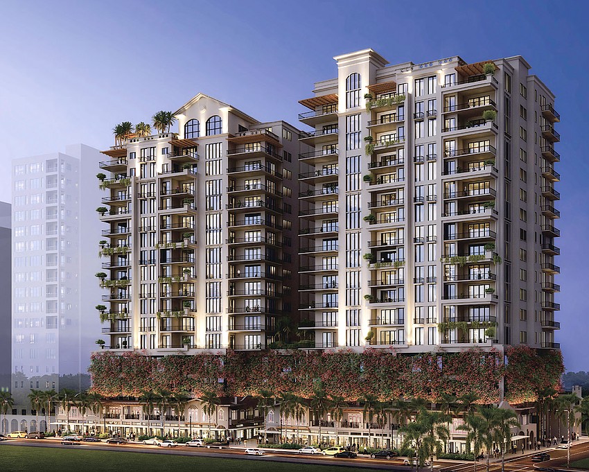A rendering of the Mira Mar Residences at 65 S. Palm Ave. A rendering of the Mira Mar Residences at 65 S. Palm Ave.