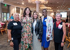 Co-chair Kara Wootson, Planned Parenthood Director of Philanthropy Lauren Stroman, Co-chairs Lissa Murphy, LaVerne Green and Roz Painter-Goffi