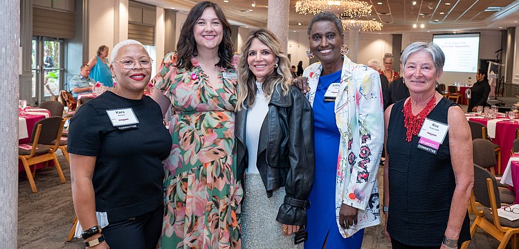 Co-chair Kara Wootson, Planned Parenthood Director of Philanthropy Lauren Stroman, Co-chairs Lissa Murphy, LaVerne Green and Roz Painter-Goffi