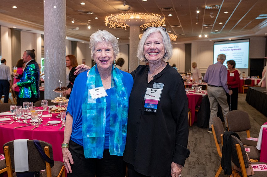 Jan McClure and Terry Brackett