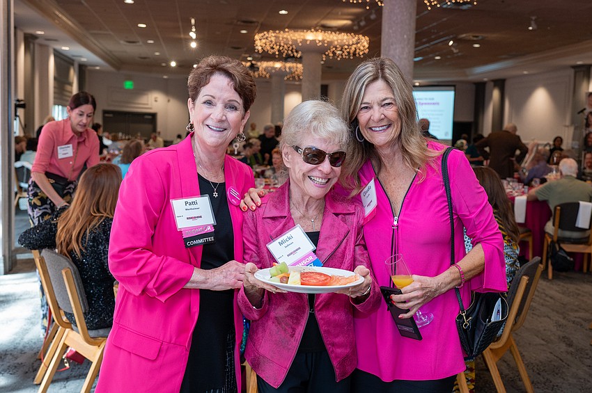 Patti Wertheimer, Micki Sellman and Claudia Cardillo