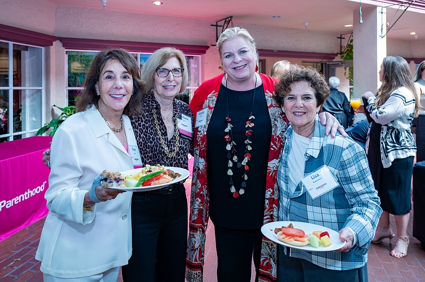 Pam Brown, Barbara Horan, Ashley Brown and Lisa Rubinstein