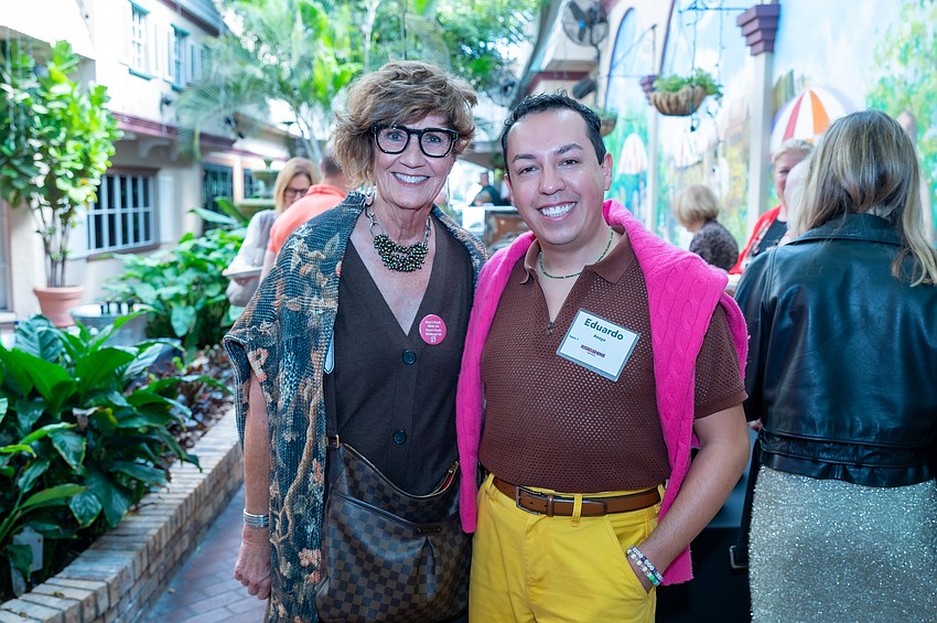 Barbara Banks and Eduardo Anaya