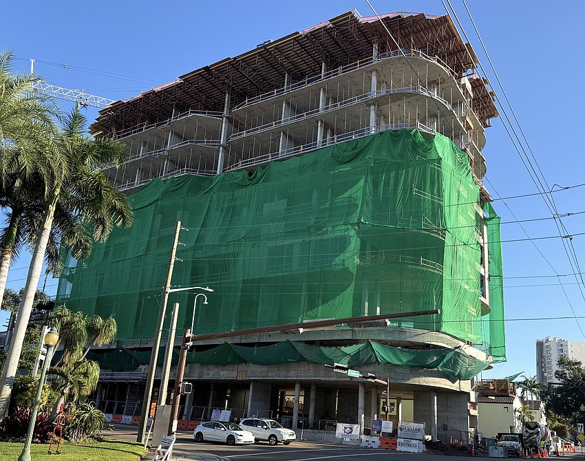 Construction of The Edge at 290 Cocoanut Ave. Construction of The Edge at 290 Cocoanut Ave.